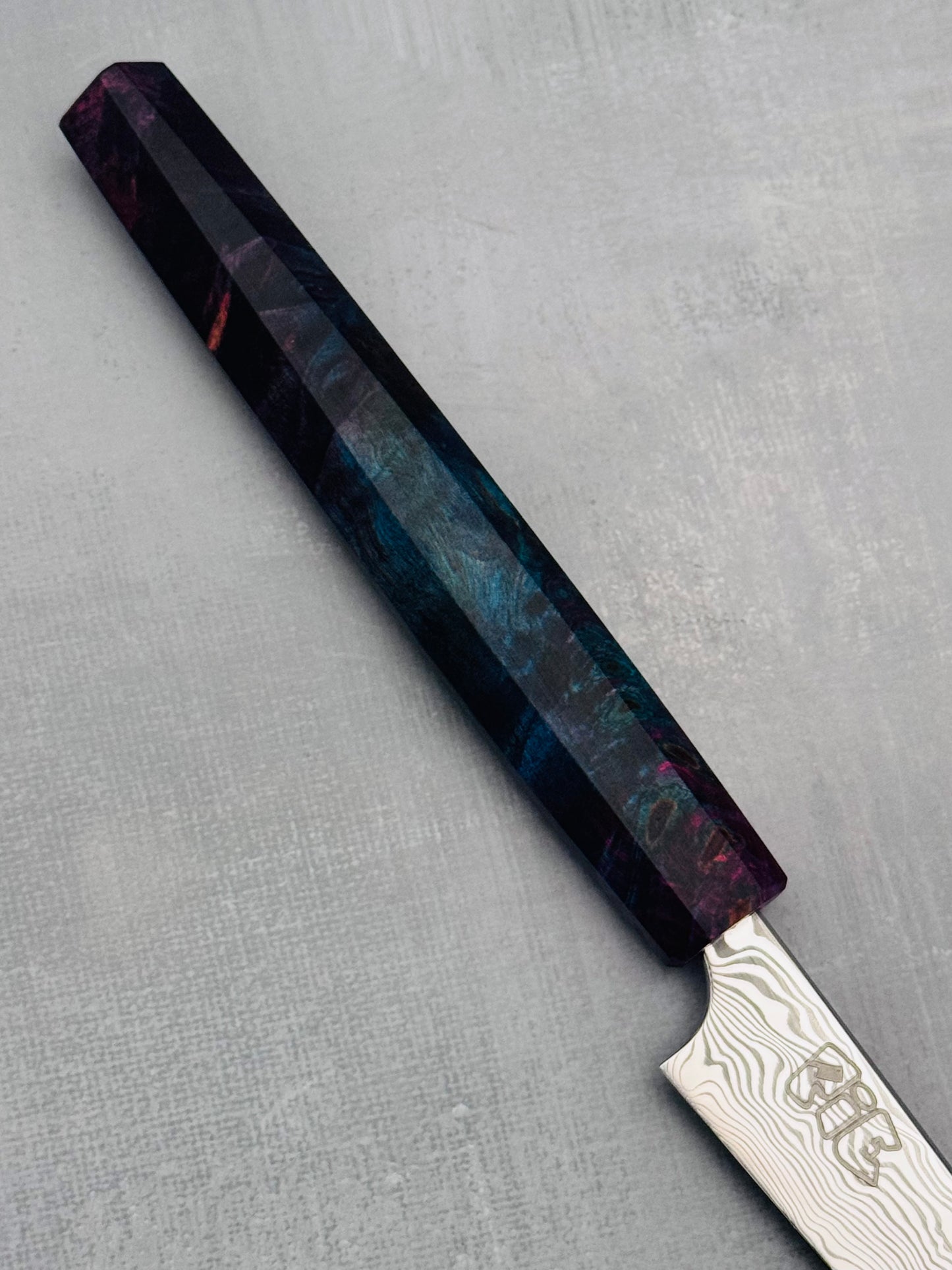 3” Damasteel Nautilus