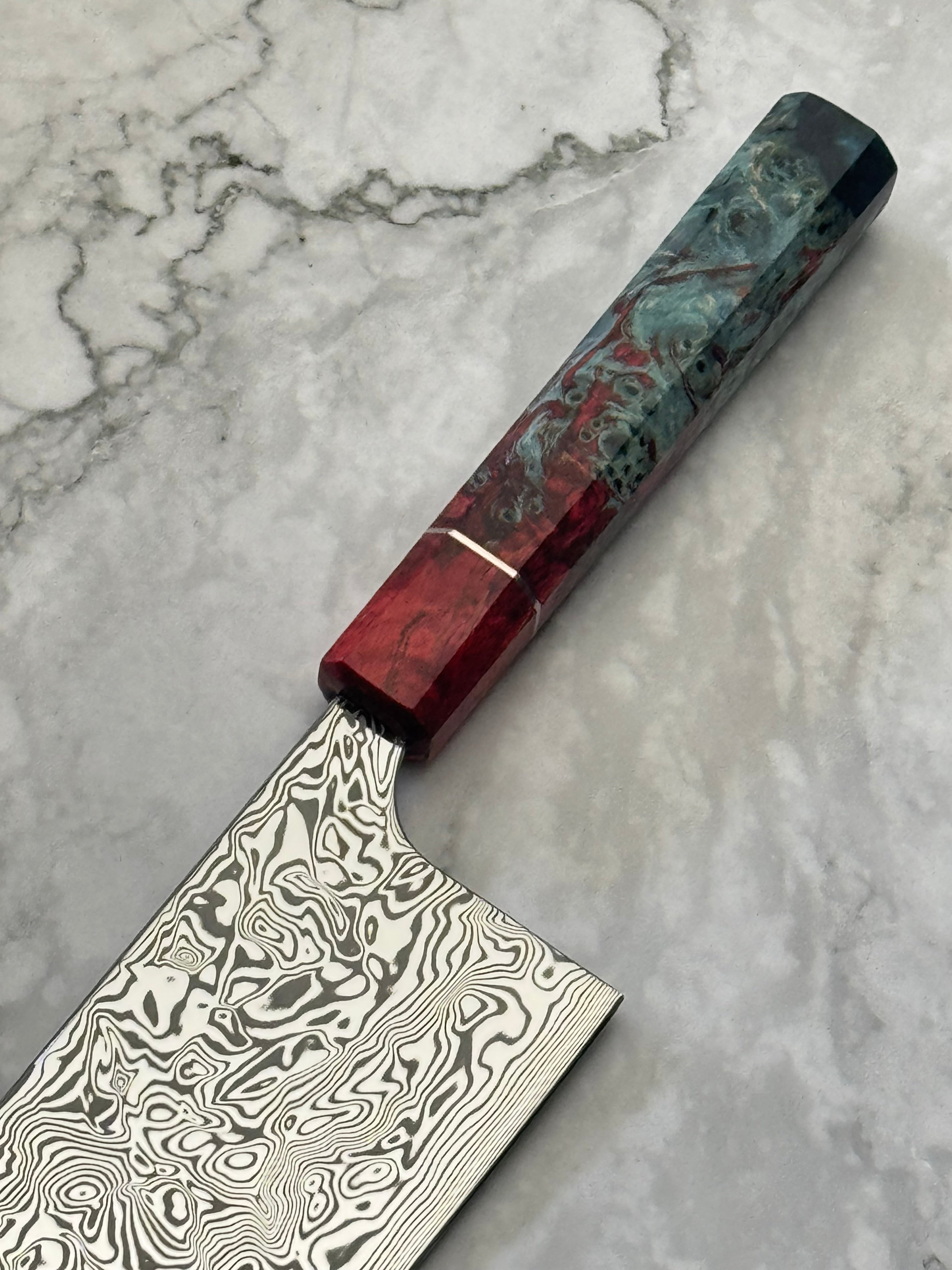 7” Damascus Nakiri