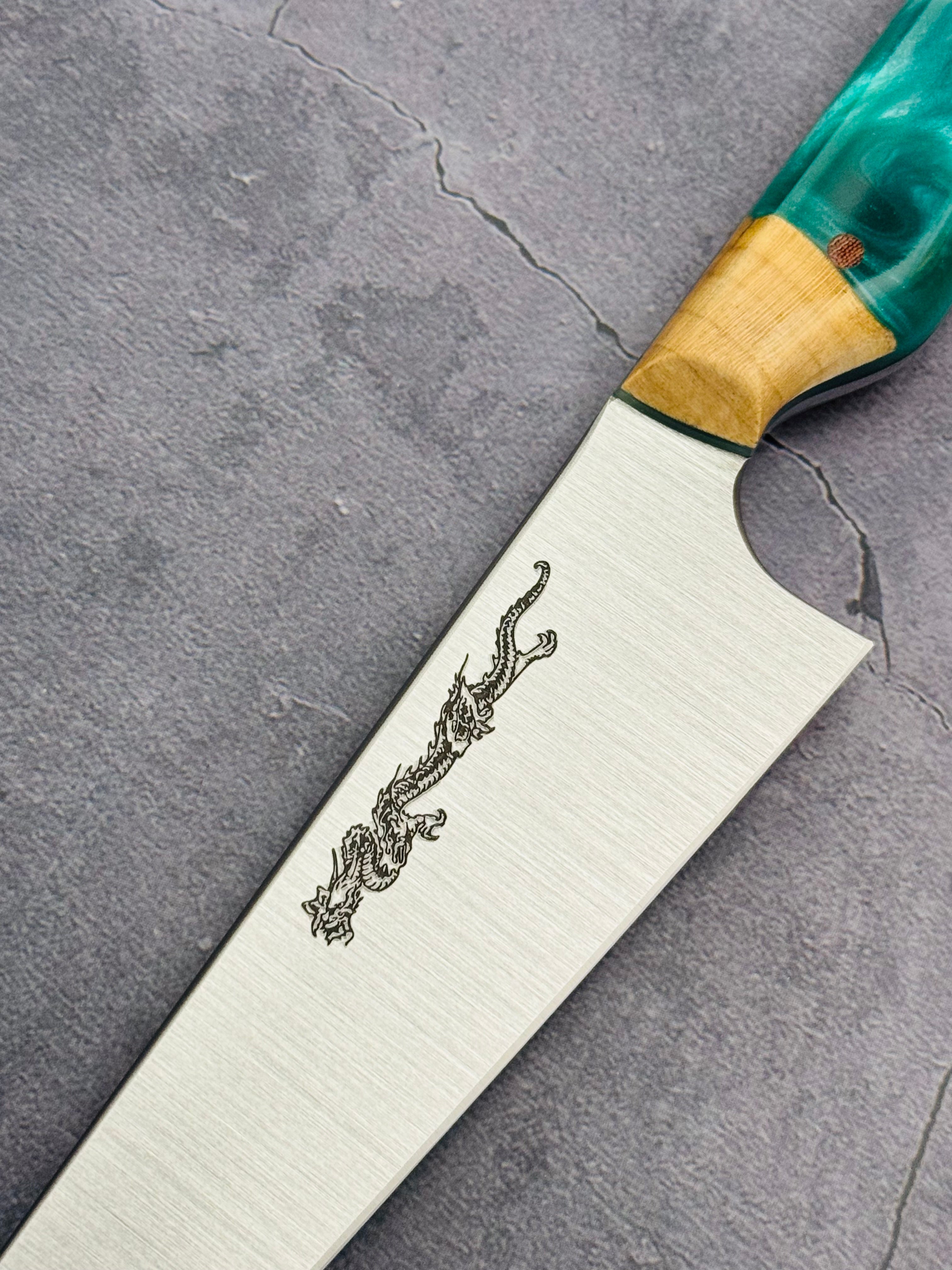 5.75” Jade Dragon Petty