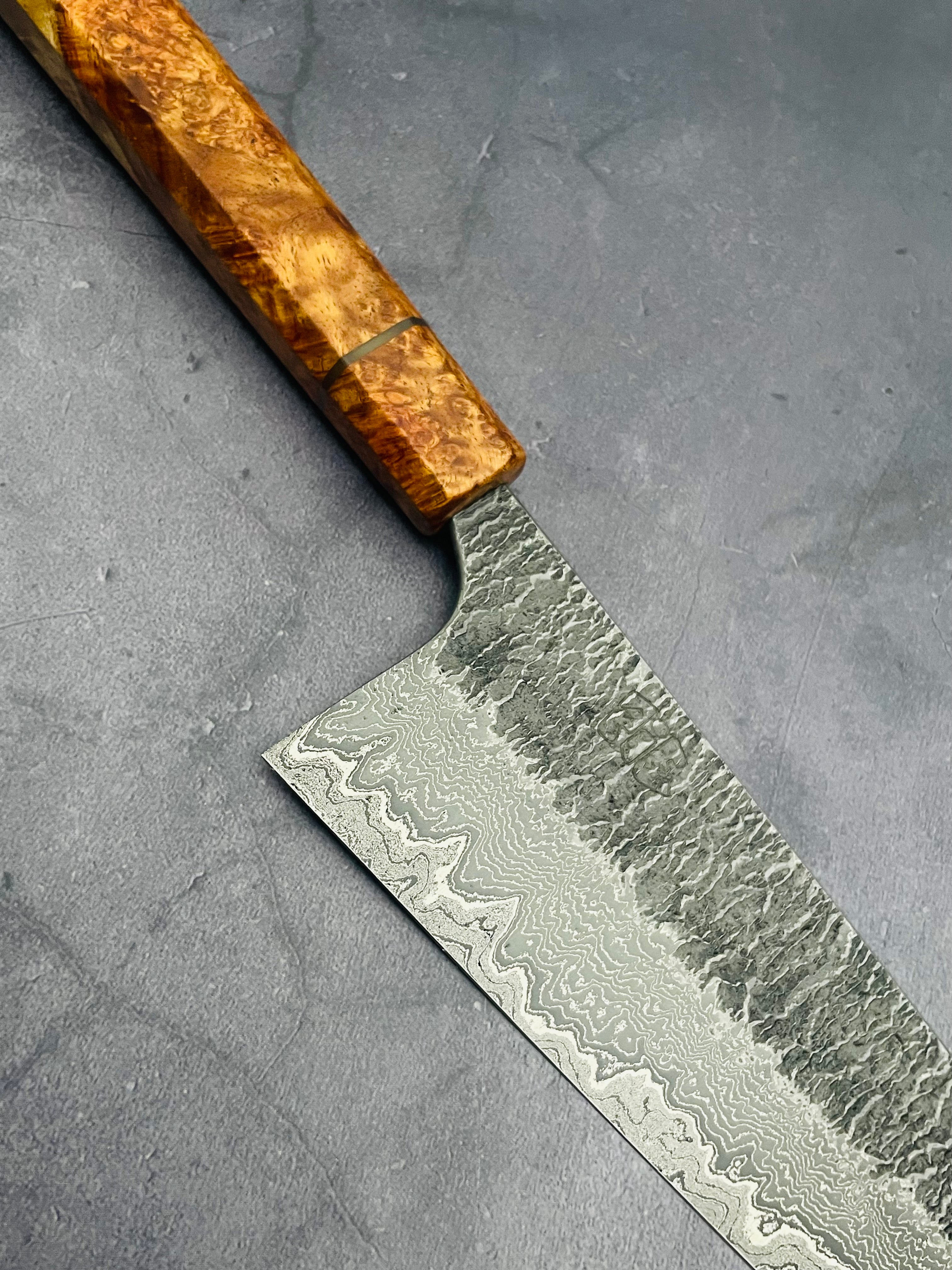 8.25” Double Damascus Chef