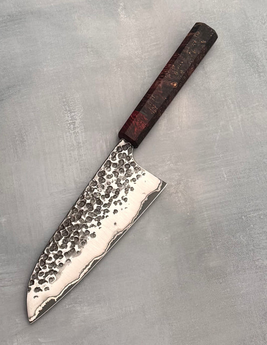 7” Moon Rock Santoku