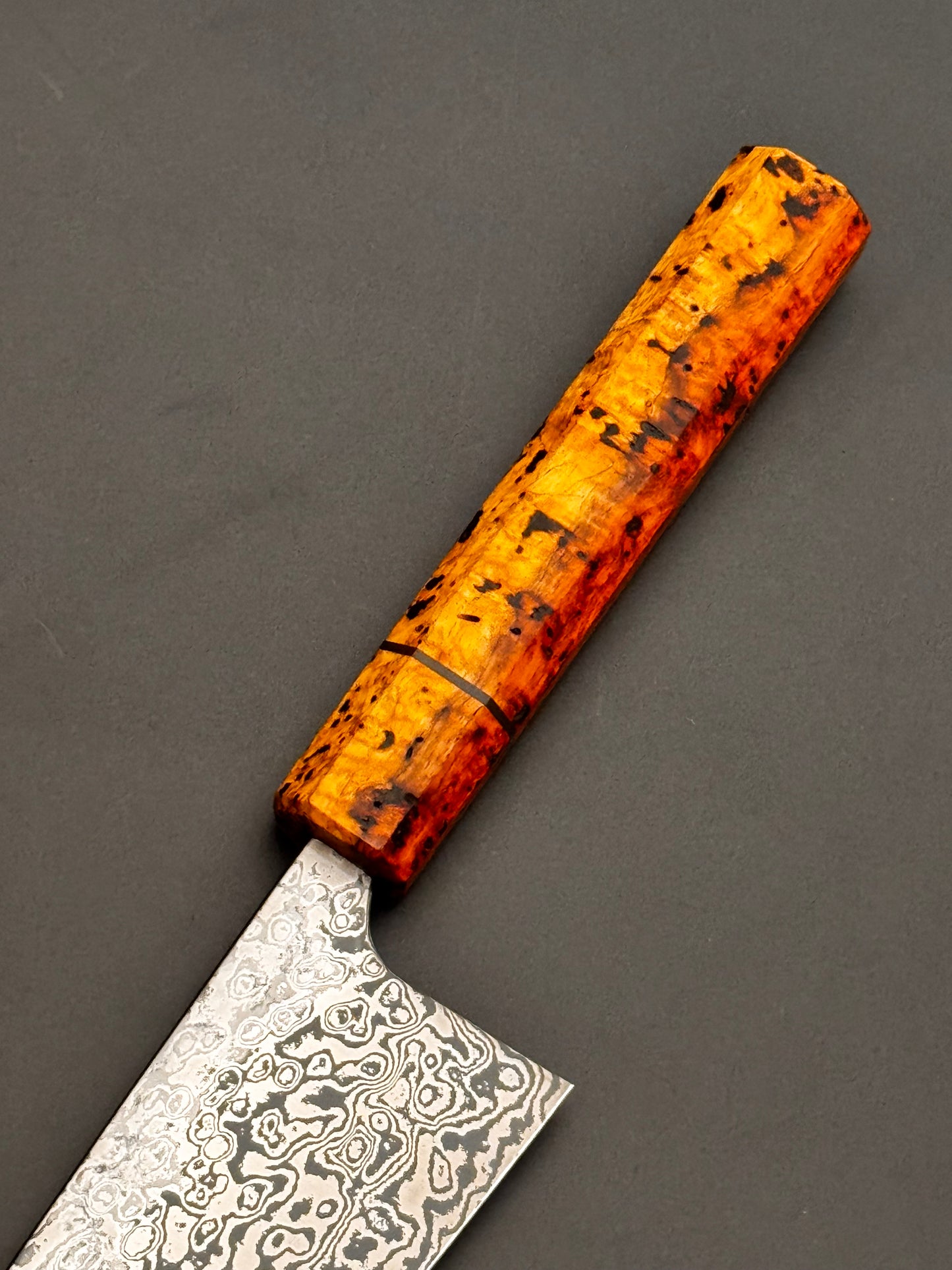 8.25” Random Rain Damascus Gyuto