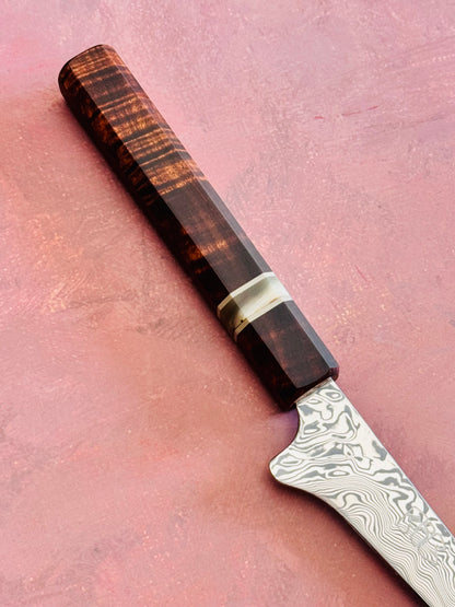 7” Stainless Damascus Boning