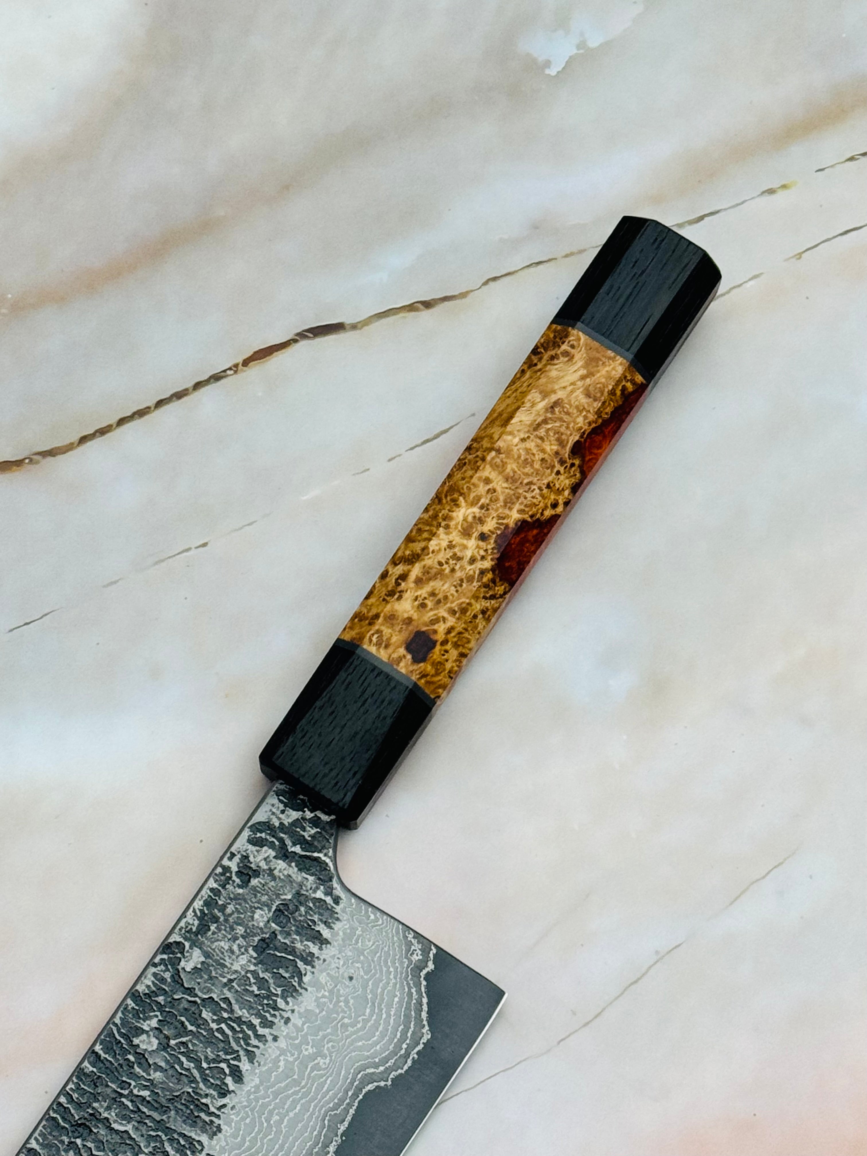 6.375” Suminagashi Nakiri