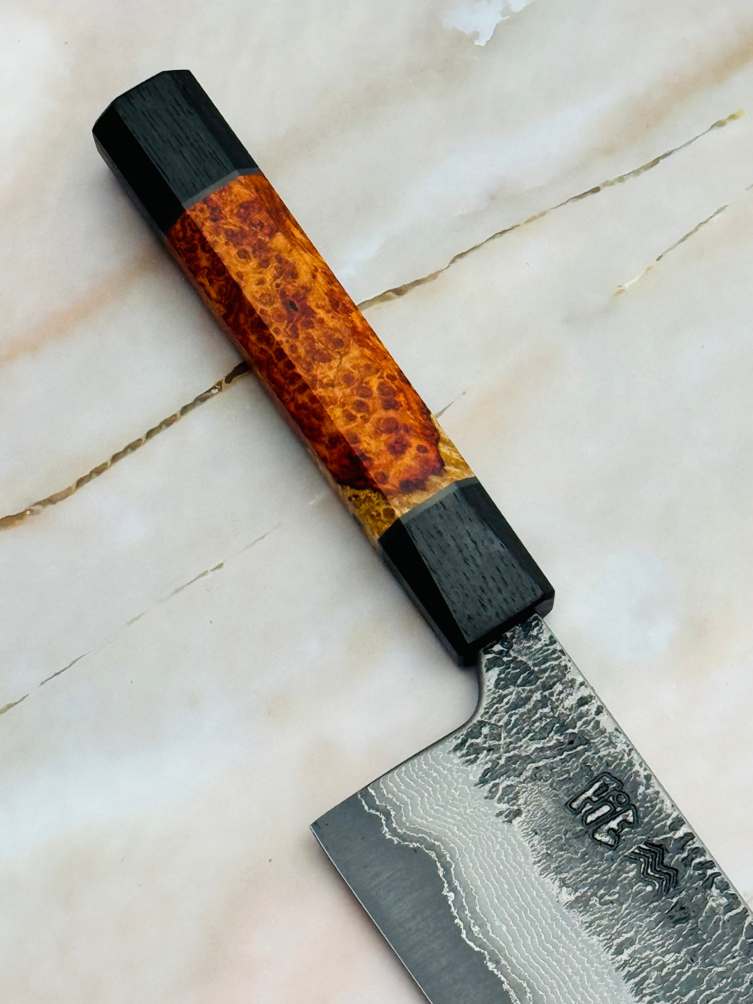 6.375” Suminagashi Nakiri