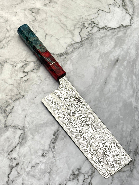 7” Damascus Nakiri