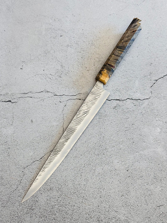 9.5” Frosted Paper Tiger Slicer