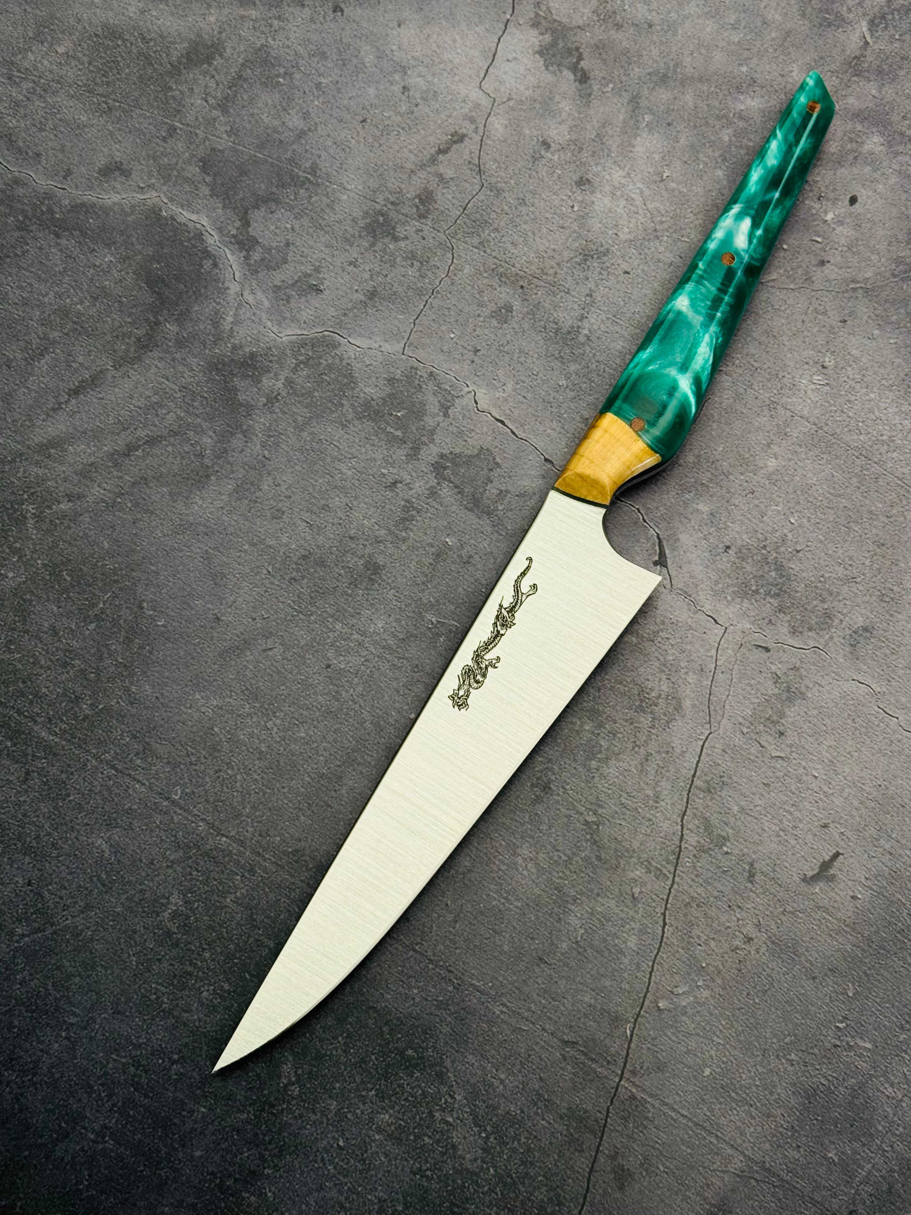 5.75” Jade Dragon Petty