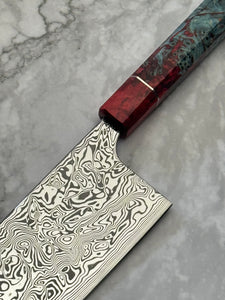 7” Damascus Nakiri
