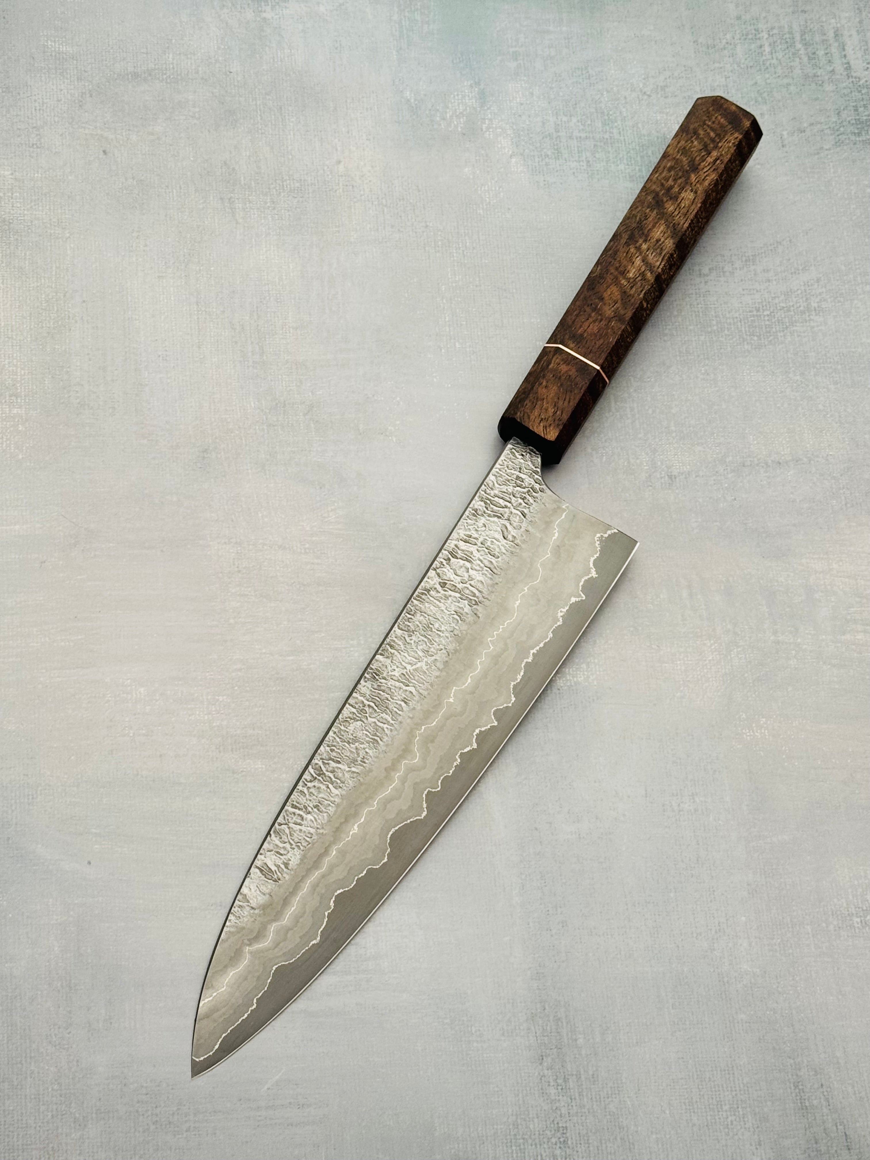 7.5” Damascus Santoku
