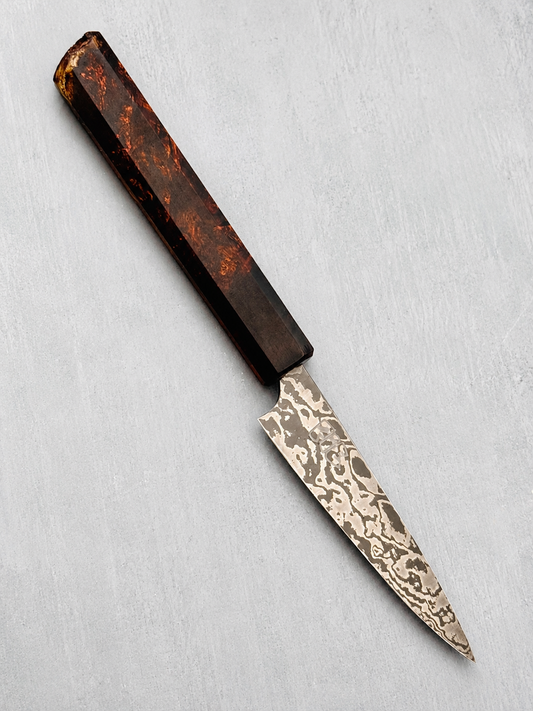 4” Long Handle Damascus Paring