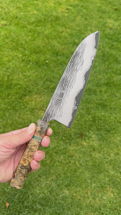 7.5” Dragon Skin Santoku