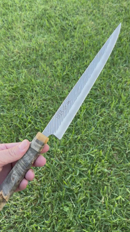 9.5” Frosted Paper Tiger Slicer