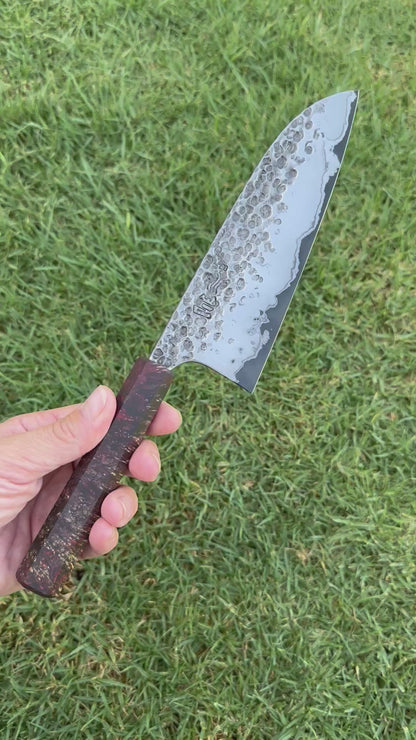 7” Moon Rock Santoku